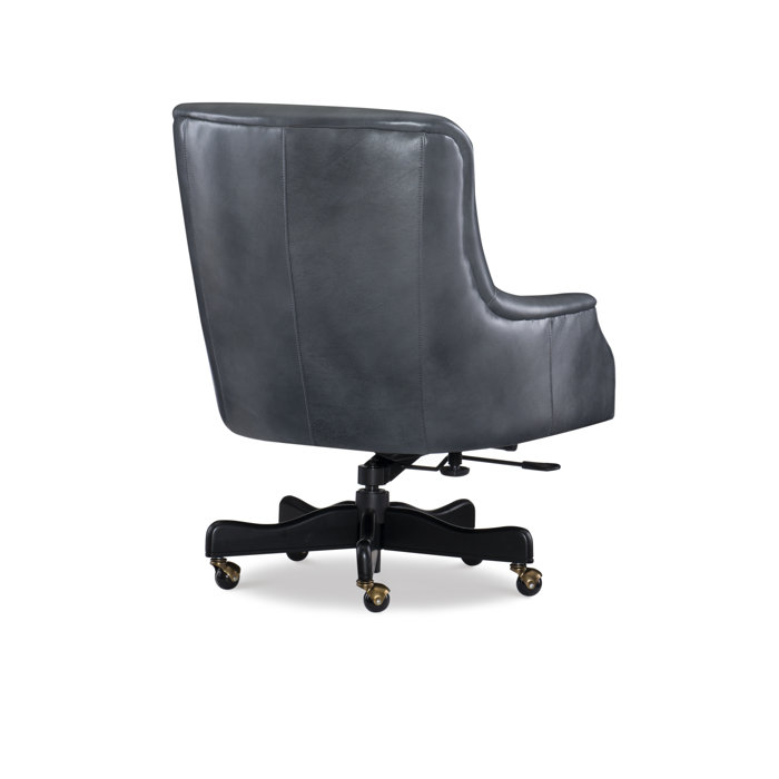 Century Cavendish Genuine Leather Task Chair Perigold